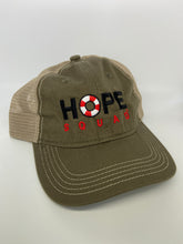 Load image into Gallery viewer, Olive/Tan Hope Squad Hat
